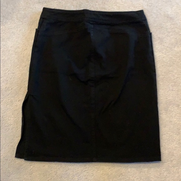 Jcrew black pencil skirt. - Picture 2 of 5